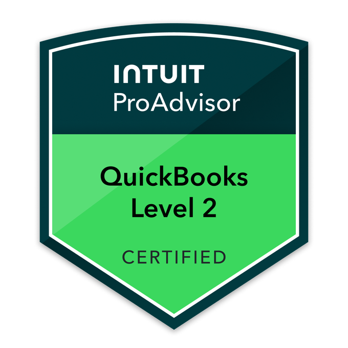 Intuit QuickBooks Online Level 2 Certified